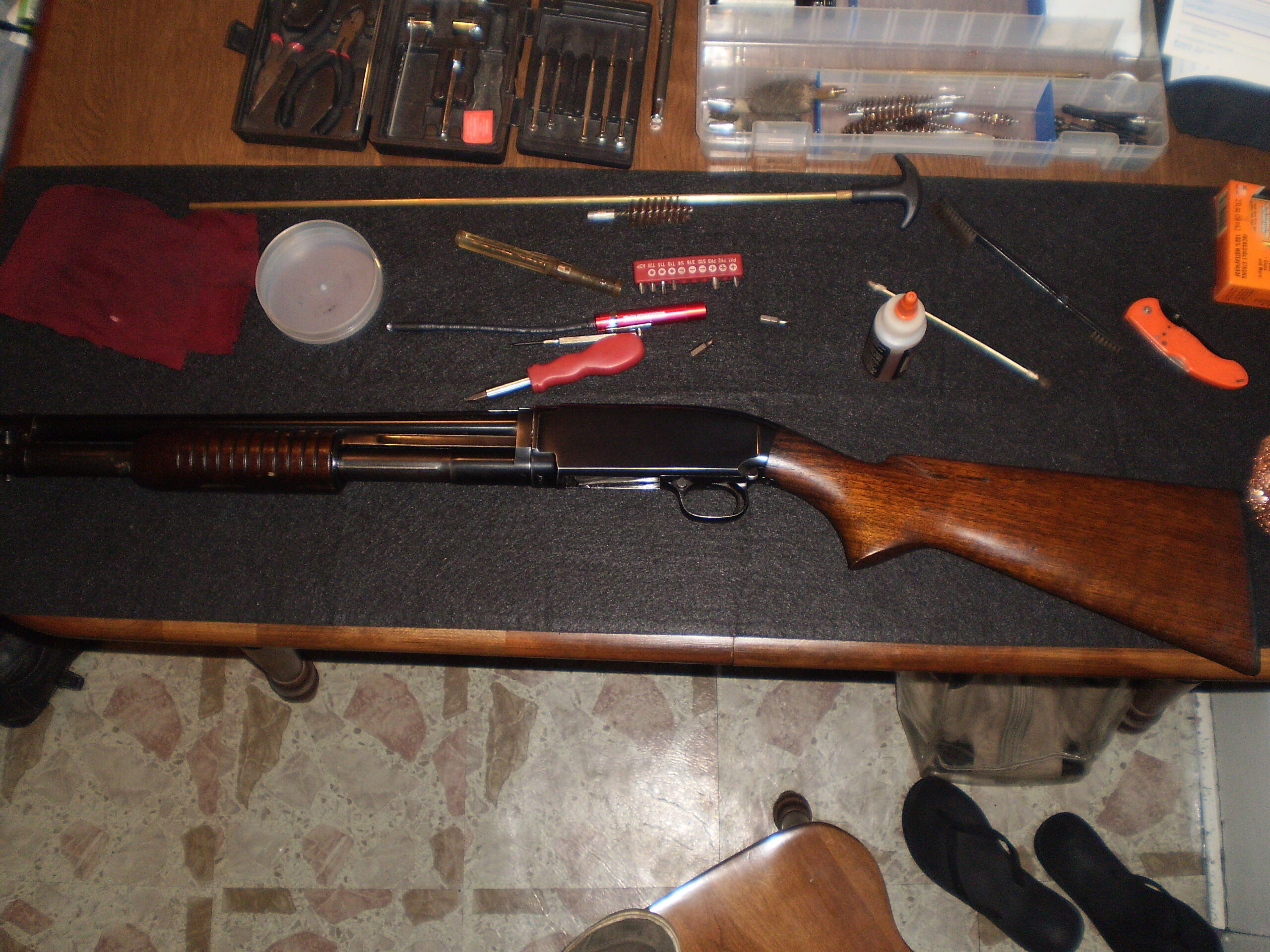 Win. Model 12, 16 Gauge Restoration